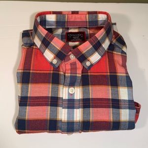 MINT Untuckit Plaid Shirt